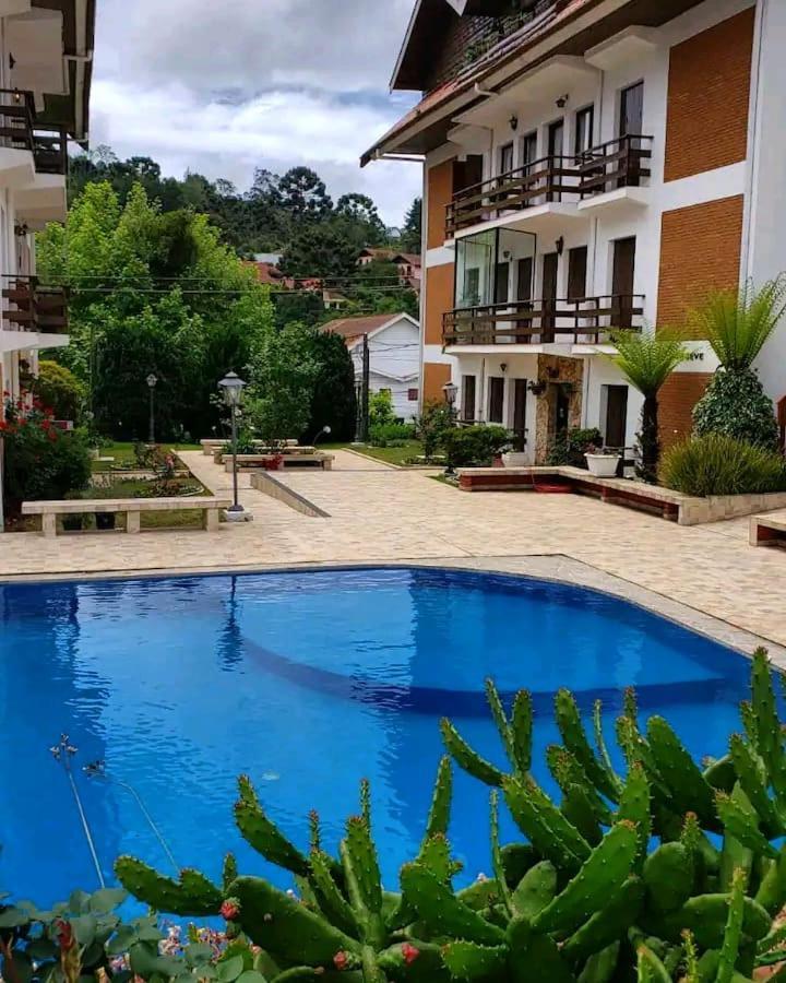 Ideal De Ir Caminhando Ao Capivari Campos do Jordão Exterior photo